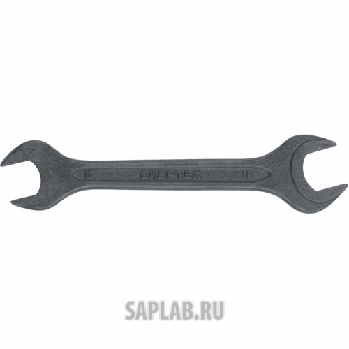 Купить СИБРТЕХ 14328 Ключ рожковый,17 х 19 мм, CrV, фосфатированный, ГОСТ 2839// СИБРТЕХ