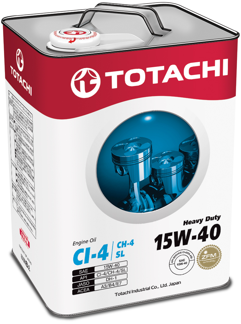 Купить Totachi 4562374690318 Heavy Duty CI-4/CH-4/SL 15W-40, 6л