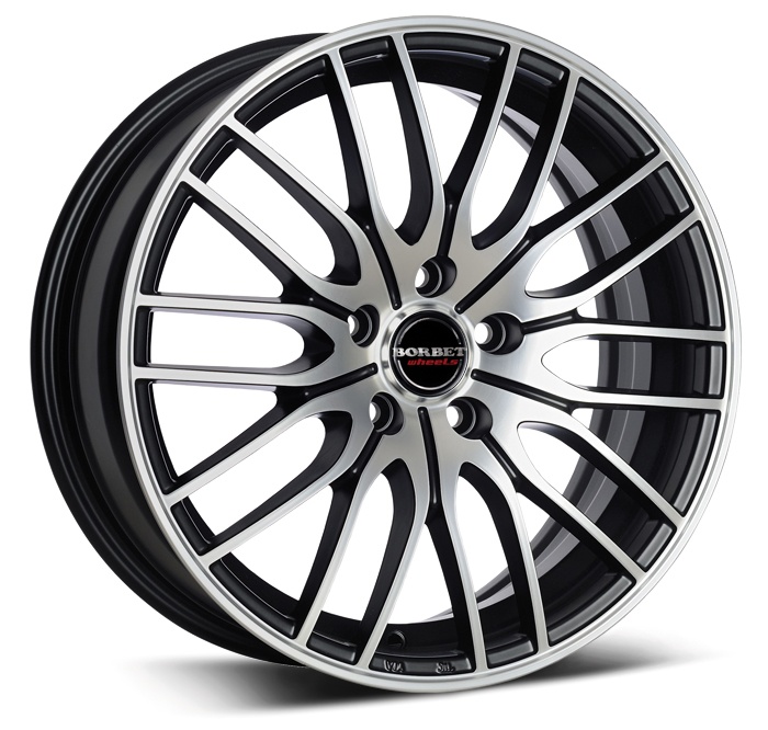 Купить Borbet WHS110608 CW4/5 17/7 ET40 Schwarz poliert matt