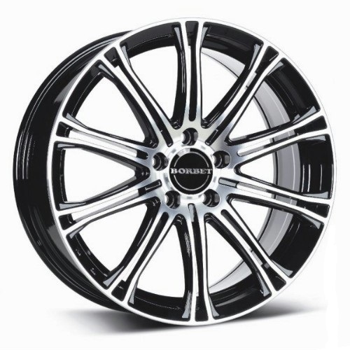 Купить Borbet WHS101888 CW1/5 18/8 ET40 Schwarz poliert