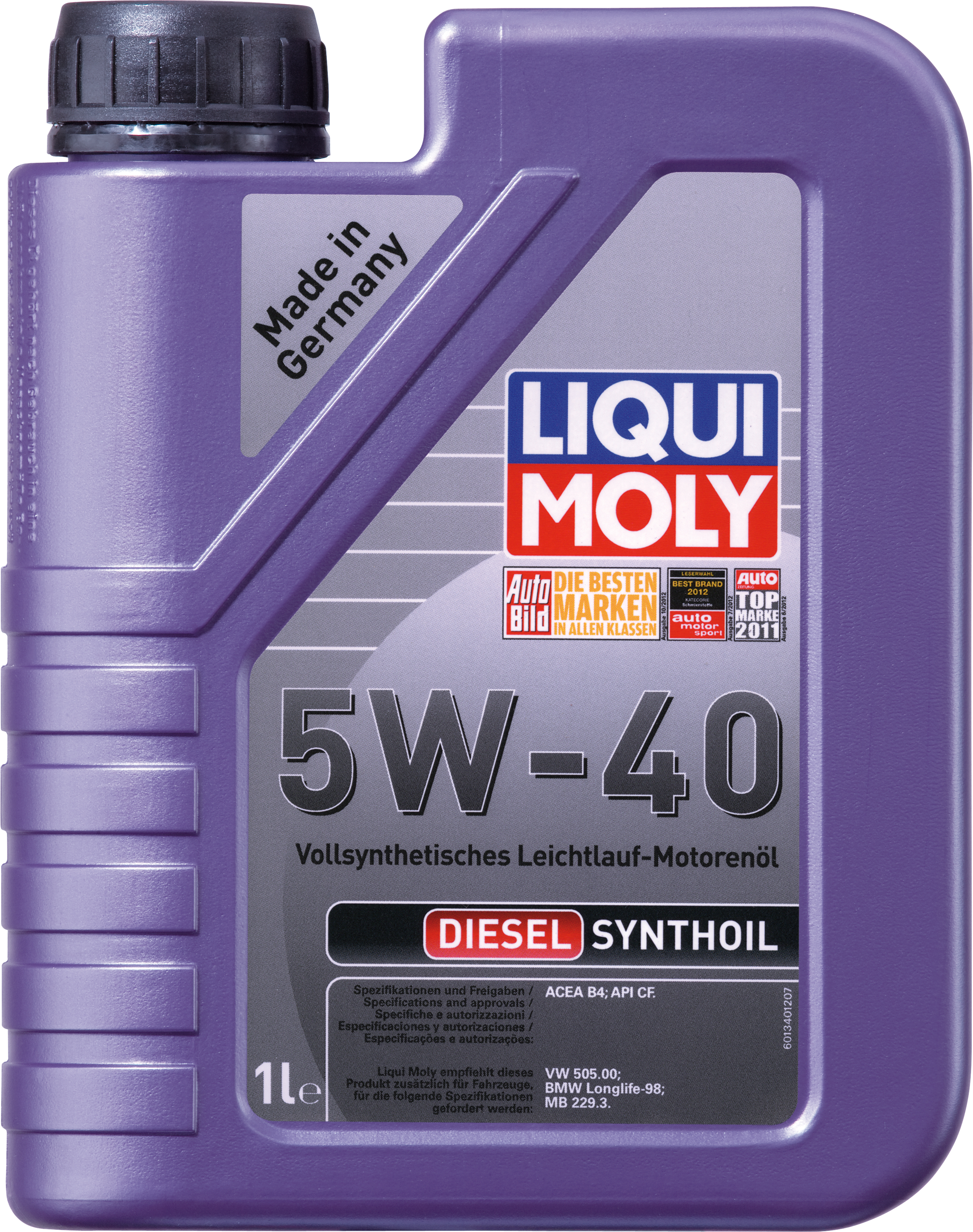 Купить Liqui moly 1926 Diesel Synthoil SAE 5W-40
