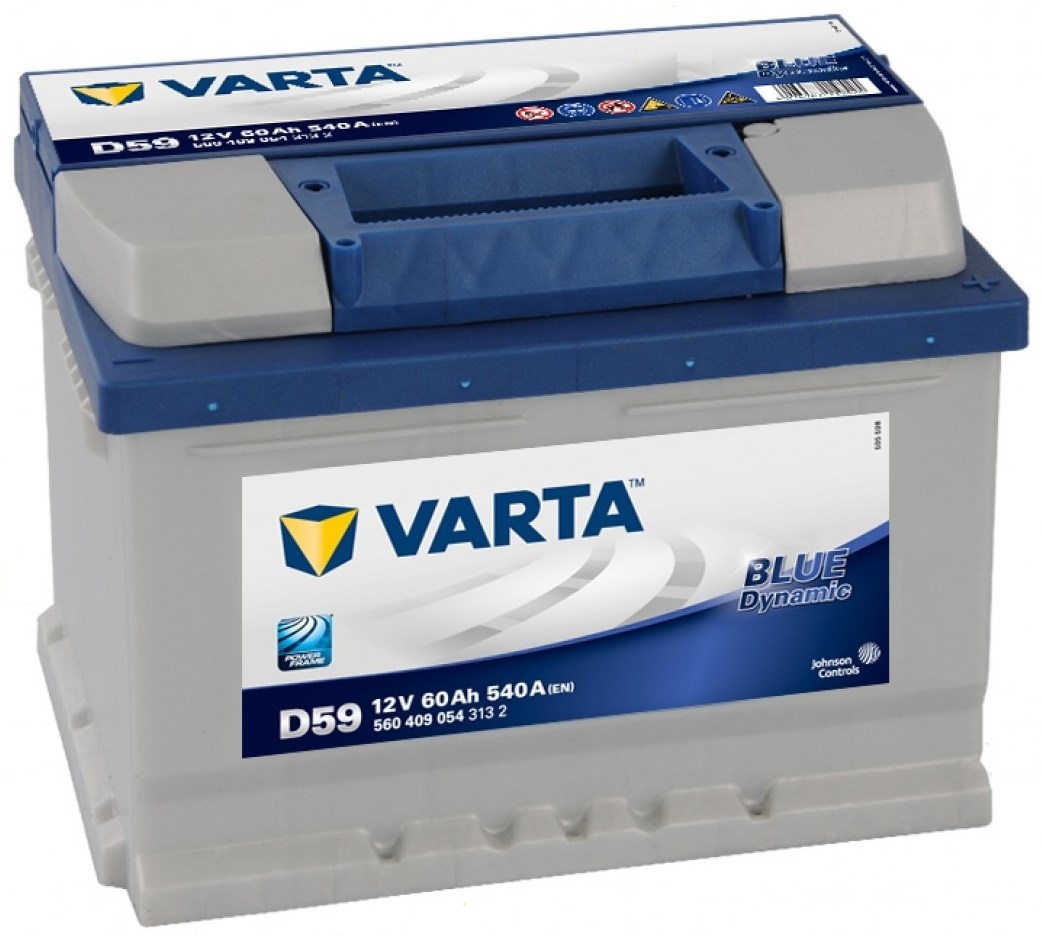 Купить VARTA 5604090543132 Аккумулятор Varta 5604090543132 60 Ач VL Euro (D59) низ.