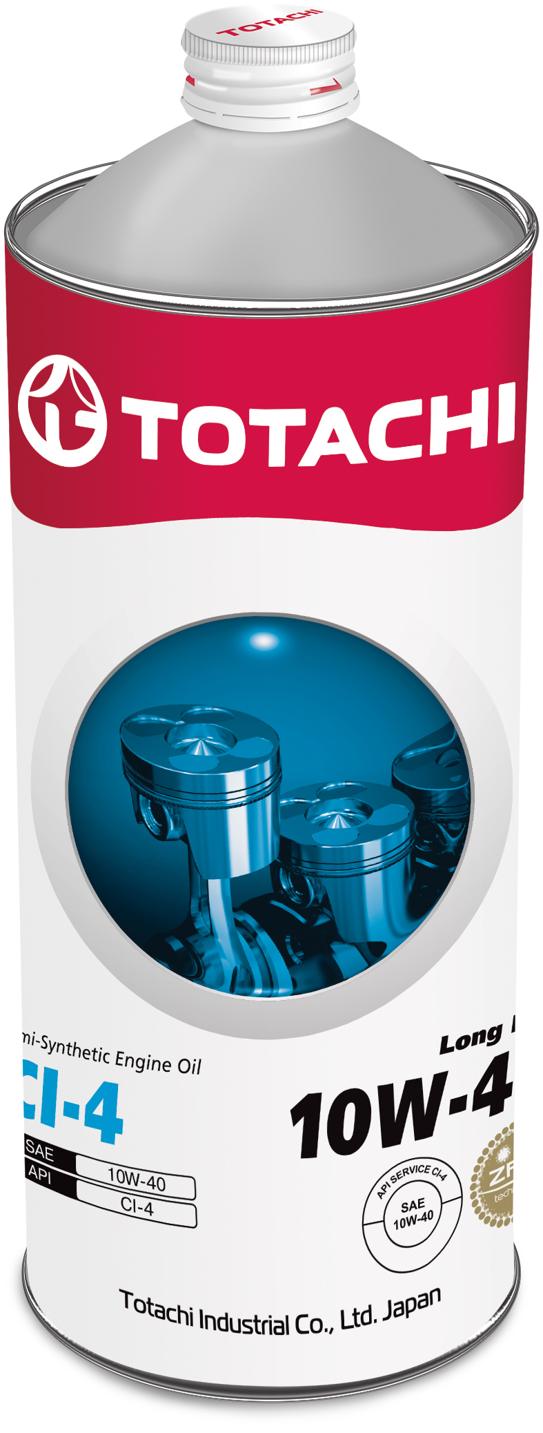 Купить Totachi 4562374690561 Long Life Semi-Synthetic CI-4 10W-40, 1л