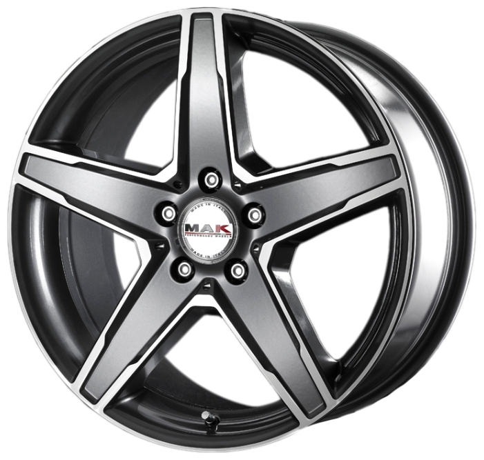 Купить Mak WHS062988 Stern 20/8,5 ET35 Gun metallic - mirror face
