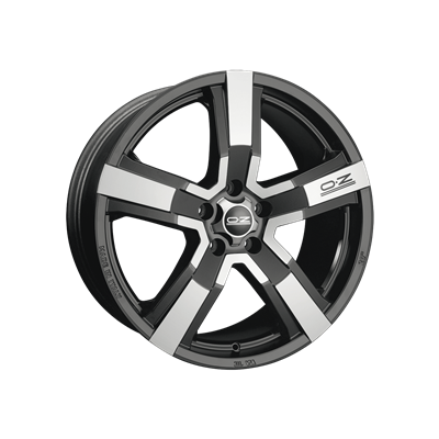 Купить Oz WHS057749 Versilia 20/9,5 ET42 Matt black + diamond cut